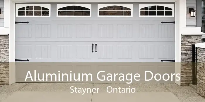 Aluminium Garage Doors Stayner - Ontario