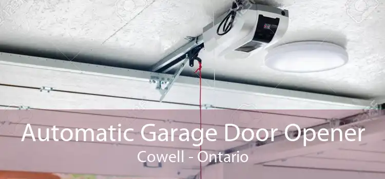 Automatic Garage Door Opener Cowell - Ontario