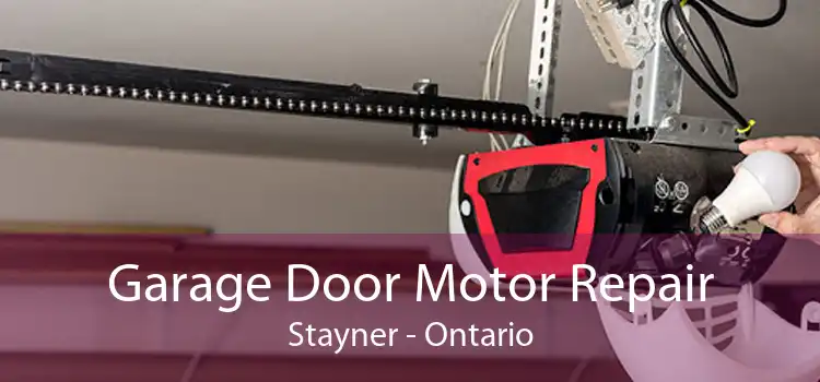 Garage Door Motor Repair Stayner - Ontario