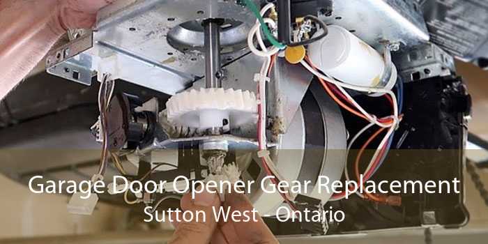 Garage Door Opener Gear Replacement Sutton West - Ontario