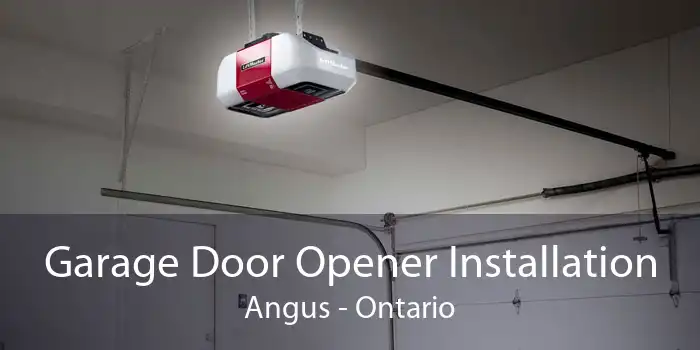 Garage Door Opener Installation Angus - Ontario