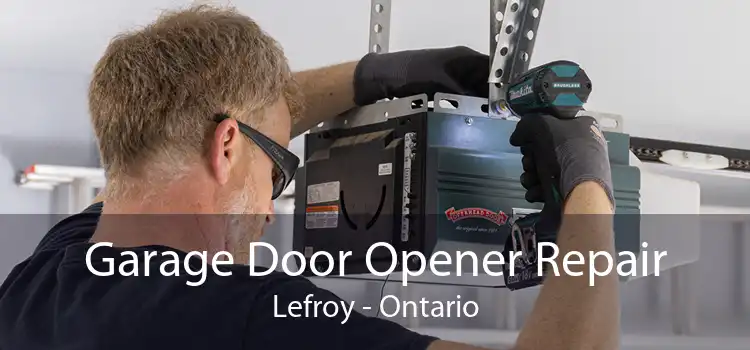 Garage Door Opener Repair Lefroy - Ontario