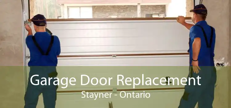 Garage Door Replacement Stayner - Ontario