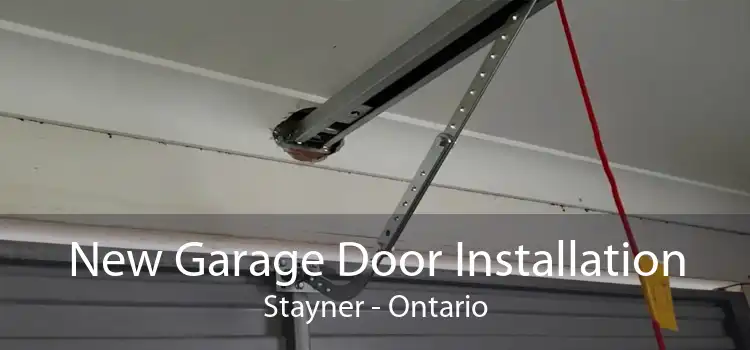 New Garage Door Installation Stayner - Ontario