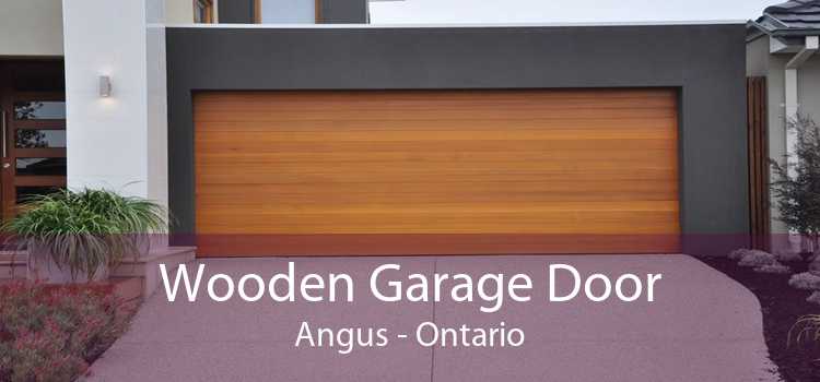 Wooden Garage Door Angus - Ontario
