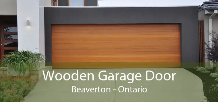 Wooden Garage Door Beaverton - Ontario