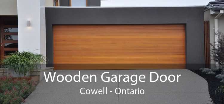 Wooden Garage Door Cowell - Ontario