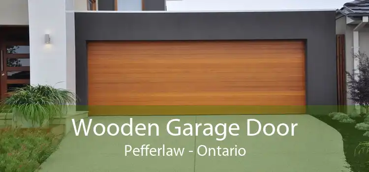 Wooden Garage Door Pefferlaw - Ontario