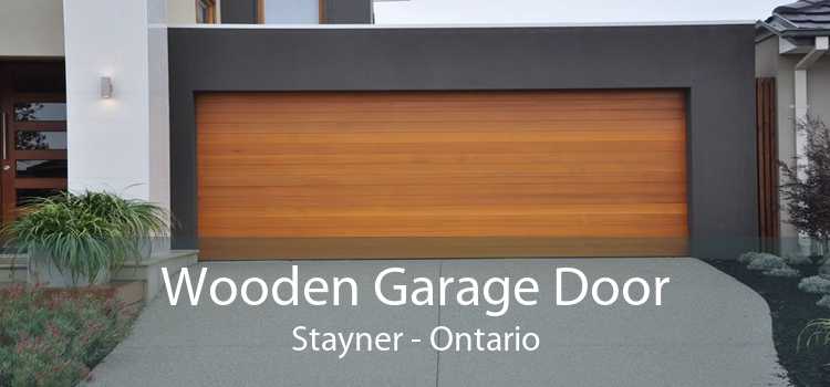 Wooden Garage Door Stayner - Ontario