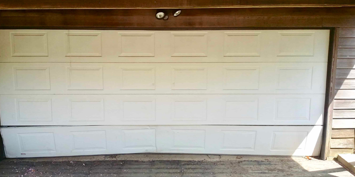 commercial garage door replacement in Borden