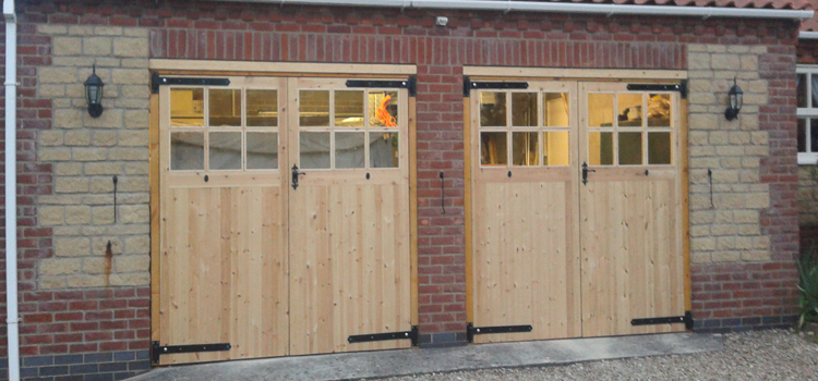 Side Hinged Wooden Garage Doors Wyebridge